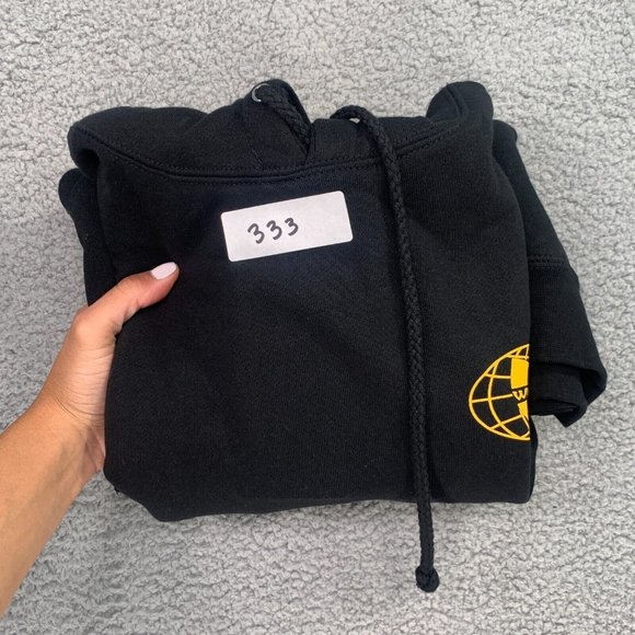 Mitchell & Ness x Wu Tang x Hulu Men's Hoodie Sweatshirt Black Size Medium NWT - Picture 12 of 12